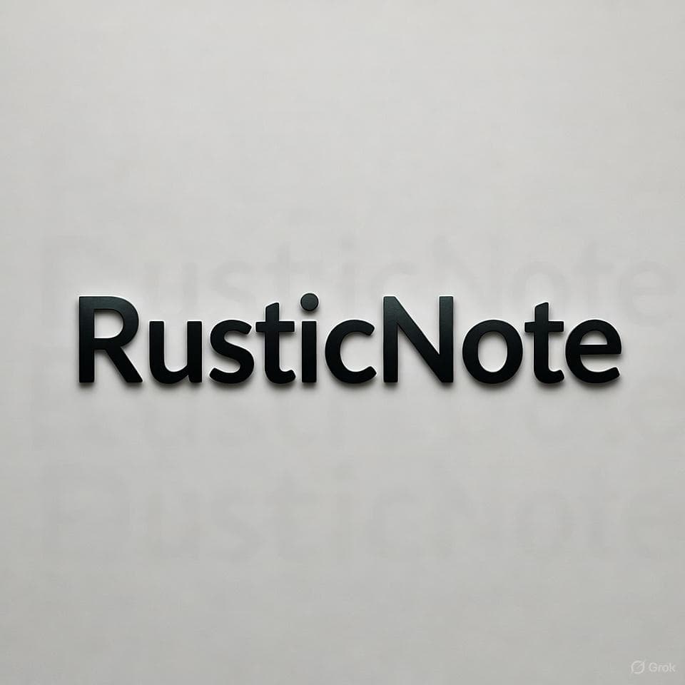 RusticNote thumbnail